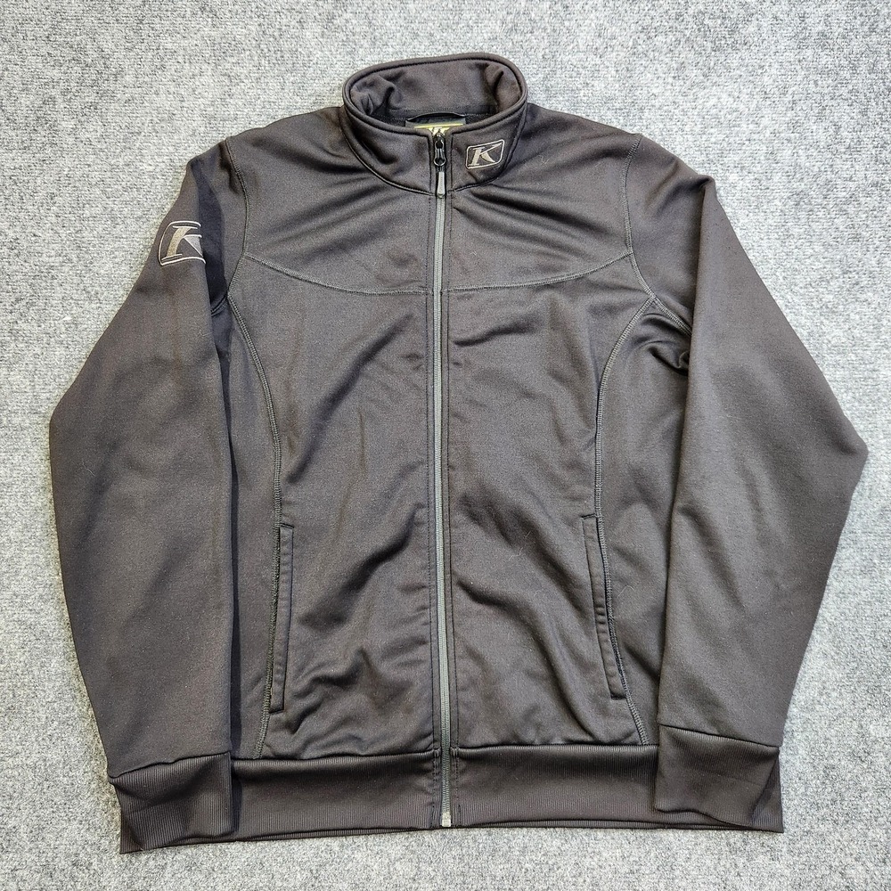 Klim Sundance Jacket Womens XL Black Softshell Full Zip Fleece Moto Riding